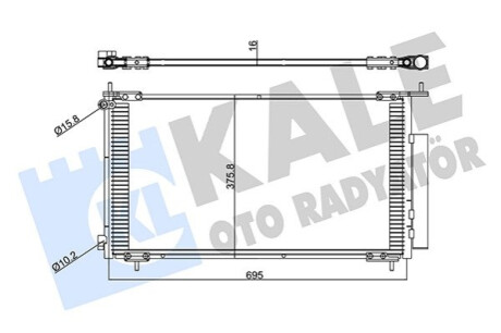 Автозапчастина Kale-oto-radyato 380400