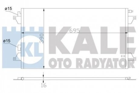 Конденсатор Kale-oto-radyato 382500 (фото 1)
