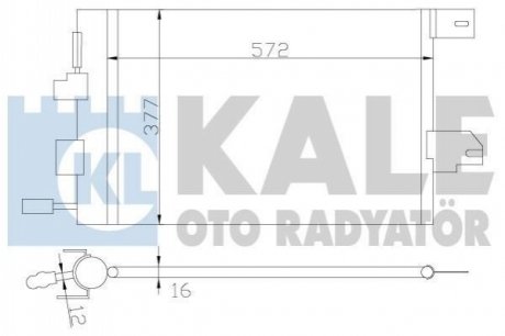 Конденсатор Kale-oto-radyato 393300 (фото 1)