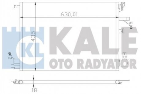 Автозапчастина Kale-oto-radyato 394200