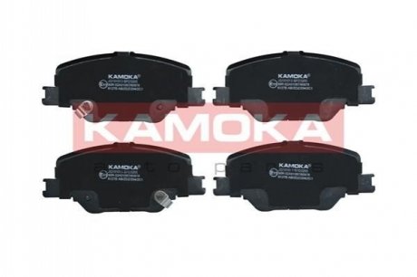 Комплект гальмівних накладок, дискове гальмо KAMOKA JQ101013 (фото 1)