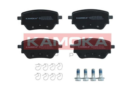 Комплект тормозных накладок, дисковый тормоз KAMOKA JQ101037