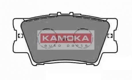 Комплект гальмівних накладок, дискове гальмо KAMOKA JQ101103 (фото 1)