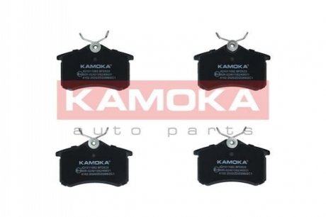 Комплект гальмівних накладок, дискове гальмо KAMOKA JQ1011082 (фото 1)