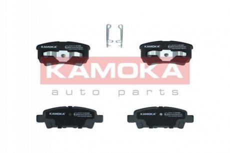 Комплект гальмівних накладок, дискове гальмо KAMOKA JQ101114 (фото 1)
