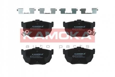 Комплект гальмівних накладок, дискове гальмо KAMOKA JQ1011276