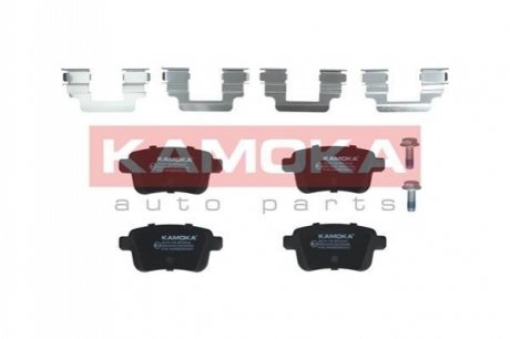 Комплект тормозных накладок, дисковый тормоз KAMOKA JQ101136