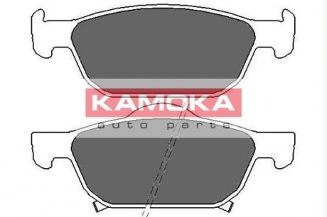 Комплект гальмівних накладок, дискове гальмо KAMOKA JQ101138 (фото 1)