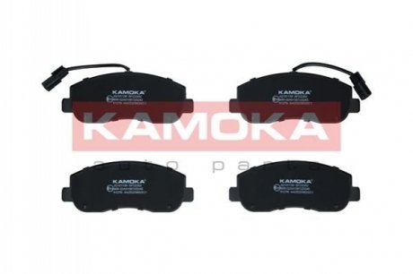 Комплект гальмівних накладок, дискове гальмо KAMOKA JQ101139 (фото 1)