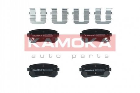 Комплект гальмівних накладок, дискове гальмо KAMOKA JQ101146 (фото 1)
