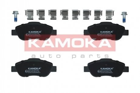 Комплект гальмівних накладок, дискове гальмо KAMOKA JQ101152 (фото 1)