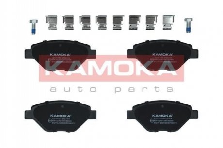 Комплект тормозных накладок, дисковый тормоз KAMOKA JQ101153