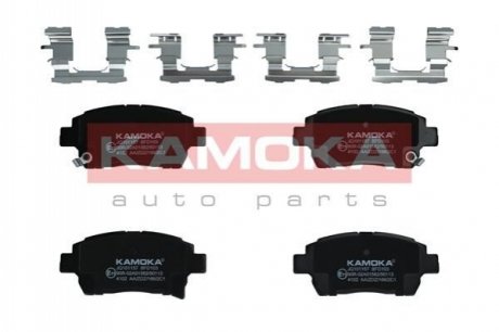 Комплект тормозных накладок, дисковый тормоз KAMOKA JQ101157 (фото 1)