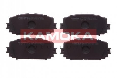 Комплект гальмівних накладок, дискове гальмо KAMOKA JQ101173 (фото 1)