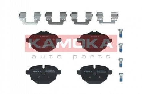 Комплект тормозных накладок, дисковый тормоз KAMOKA JQ101176 (фото 1)