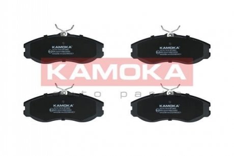 Комплект гальмівних накладок, дискове гальмо KAMOKA JQ1011818