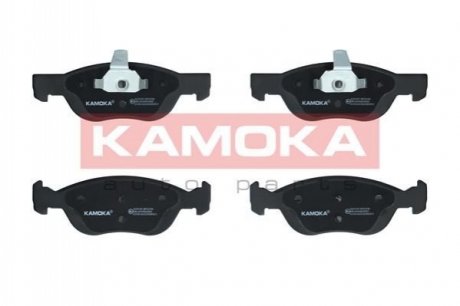 Комплект гальмівних накладок, дискове гальмо KAMOKA JQ101201