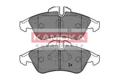 Комплект гальмівних накладок, дискове гальмо KAMOKA JQ1012076 (фото 1)