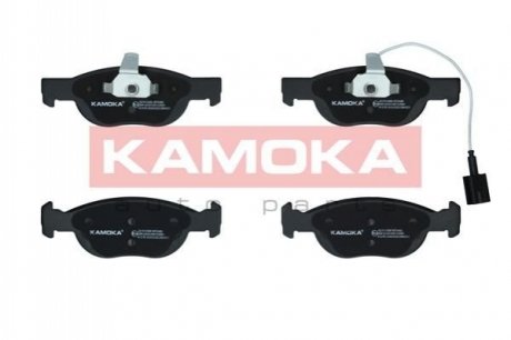 Комплект тормозных накладок, дисковый тормоз KAMOKA JQ1012080