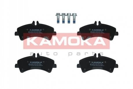 Комплект гальмівних накладок, дискове гальмо KAMOKA JQ1012090