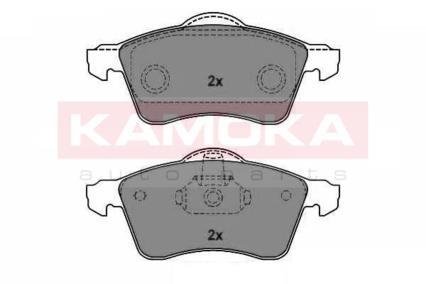 Комплект тормозных накладок, дисковый тормоз KAMOKA JQ1012091