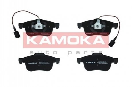 Комплект гальмівних накладок, дискове гальмо KAMOKA JQ101212 (фото 1)