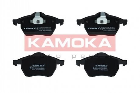 Комплект гальмівних накладок, дискове гальмо KAMOKA JQ1012136 (фото 1)