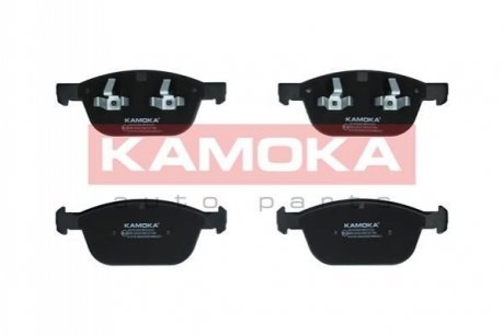 Комплект гальмівних накладок, дискове гальмо KAMOKA JQ101233