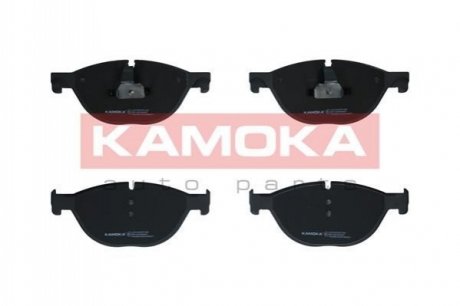 Комплект гальмівних накладок, дискове гальмо KAMOKA JQ101236 (фото 1)