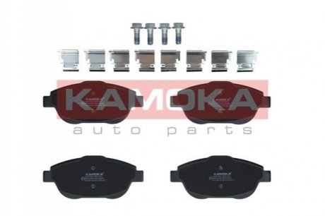 Комплект тормозных накладок, дисковый тормоз KAMOKA JQ101247
