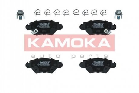 Комплект тормозных накладок, дисковый тормоз KAMOKA JQ1012588