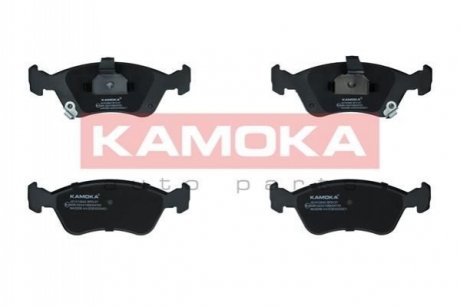 Комплект гальмівних накладок, дискове гальмо KAMOKA JQ1012642 (фото 1)