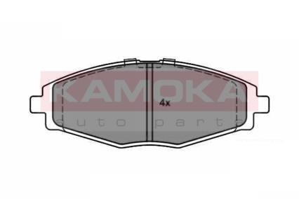 Комплект тормозных накладок, дисковый тормоз KAMOKA JQ1012674 (фото 1)