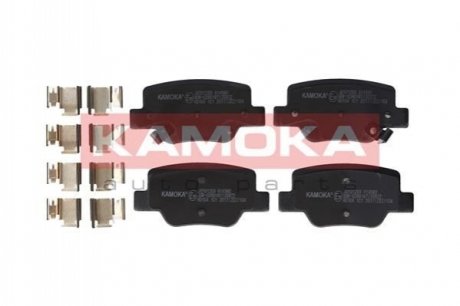 Комплект тормозных накладок, дисковый тормоз KAMOKA JQ101269 (фото 1)