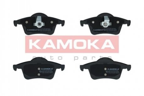 Комплект гальмівних накладок, дискове гальмо KAMOKA JQ1012766