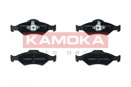 Комплект гальмівних накладок, дискове гальмо KAMOKA JQ1012786 (фото 1)