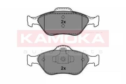 Комплект тормозных накладок, дисковый тормоз KAMOKA JQ1012788