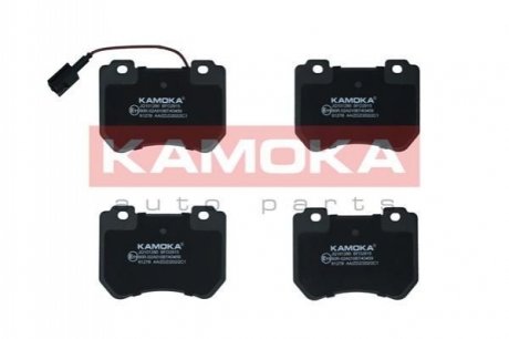 Комплект тормозных накладок, дисковый тормоз KAMOKA JQ101280