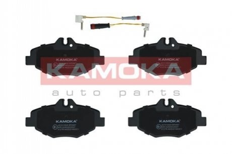 Комплект гальмівних накладок, дискове гальмо KAMOKA JQ1012828