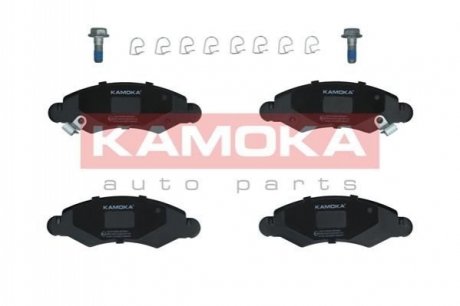 Комплект гальмівних накладок, дискове гальмо KAMOKA JQ1012846 (фото 1)
