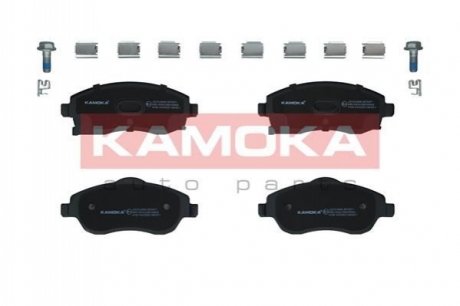 Комплект тормозных накладок, дисковый тормоз KAMOKA JQ1012848