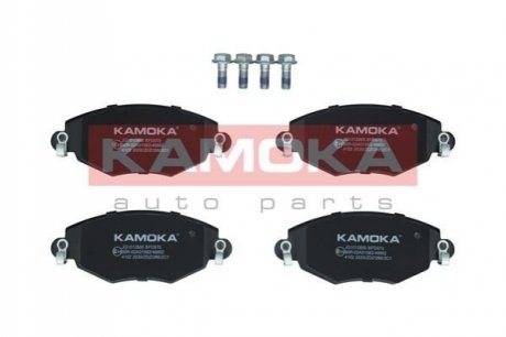 Комплект тормозных накладок, дисковый тормоз KAMOKA JQ1012850