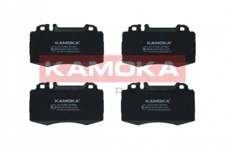 Комплект тормозных накладок, дисковый тормоз KAMOKA JQ1012852