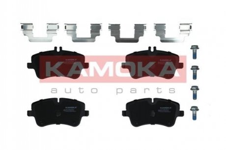 Комплект тормозных накладок, дисковый тормоз KAMOKA JQ1012858 (фото 1)