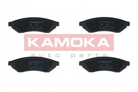 Комплект тормозных накладок, дисковый тормоз KAMOKA JQ101287