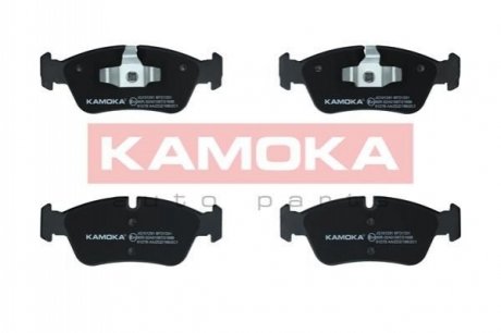 Комплект гальмівних накладок, дискове гальмо KAMOKA JQ101291