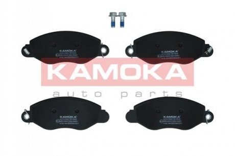 Комплект тормозных накладок, дисковый тормоз KAMOKA JQ1012922