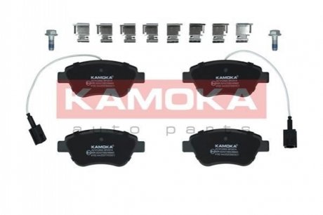 Комплект гальмівних накладок, дискове гальмо KAMOKA JQ1012932