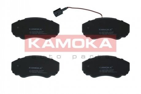 Комплект гальмівних накладок, дискове гальмо KAMOKA JQ1012956