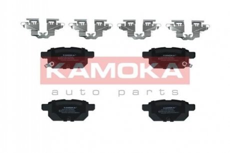 Комплект тормозных накладок, дисковый тормоз KAMOKA JQ101300